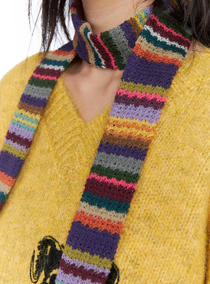 multicolor-knit-scarf-co507