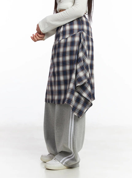 asymmetric-plaid-midi-skirt-cf506-1