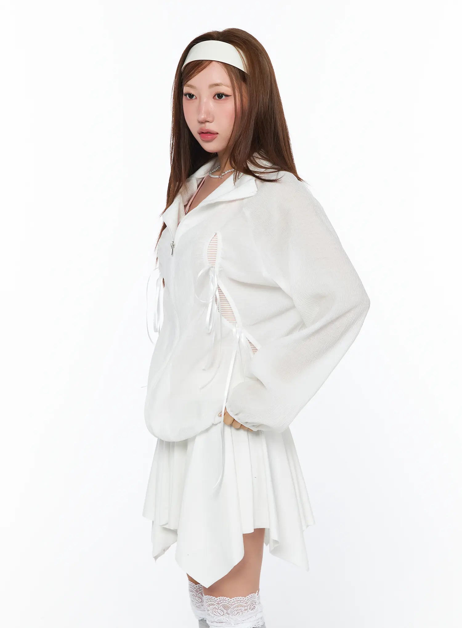oversized-bow-detail-windbreaker-ca514