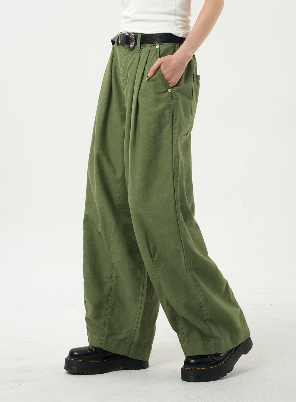 Baggy Cotton Pants CA327