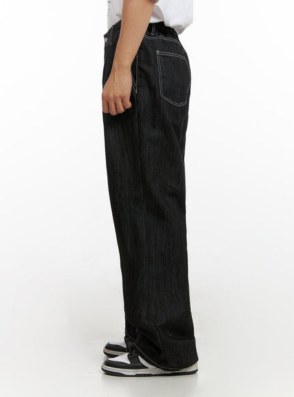 mens-stitched-pintuck-wide-leg-pants-ig409