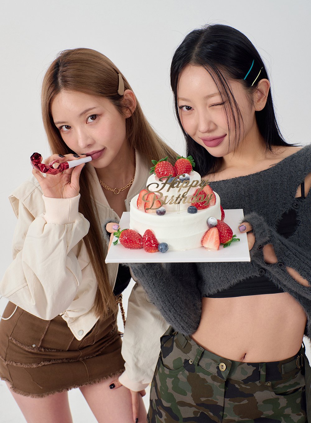 Ripped Ends Mini Skirt BD23