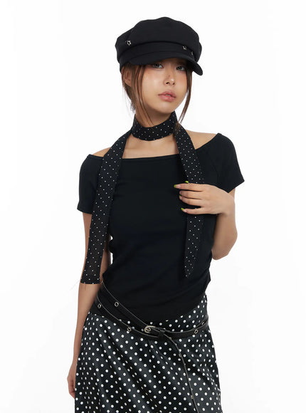 polka-dot-sheet-thin-scarf-cm520