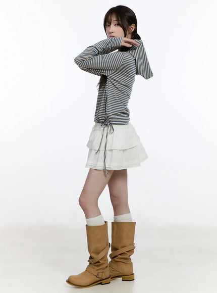ruffle-detailed-zip-up-hoodie-ca502