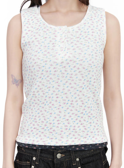ribbed-floral-tank-top-cm526