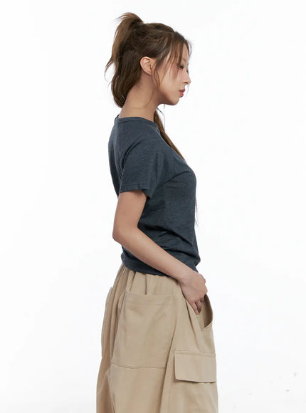 Star Graphic Short-Sleeve Top CL514