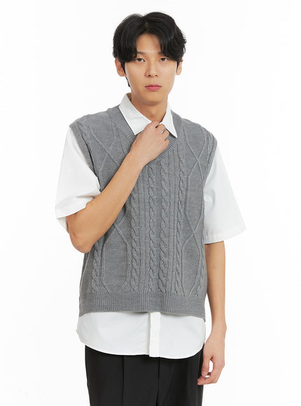 mens-classic-cable-knit-v-neck-vest-ia401