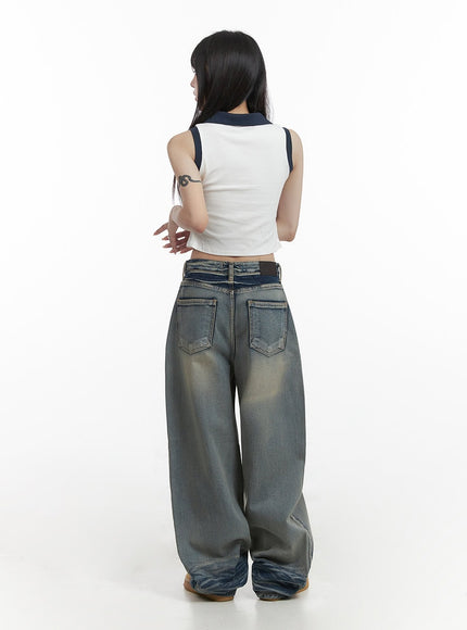 washed-loose-fit-baggy-jeans-cy407