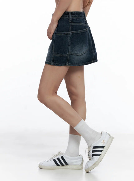 vintage-wash-denim-mini-skirt-cl511