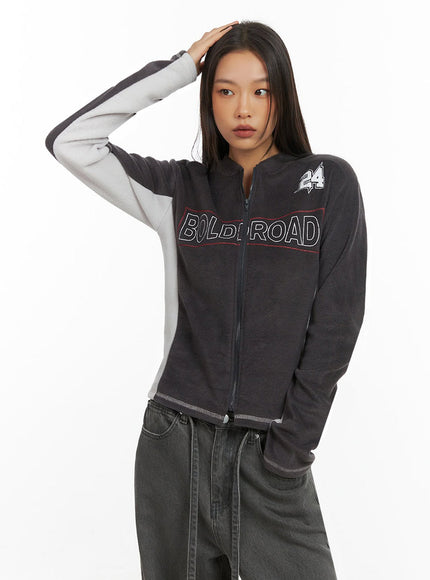 dark-gray-polyester-slim-fit-hoodie-io409