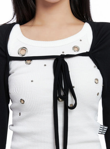 slim-fit-cropped-bolero-is525