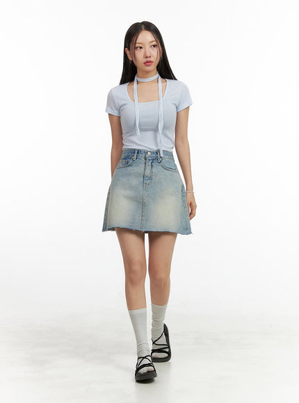 washed-mini-denim-skirt-ou407