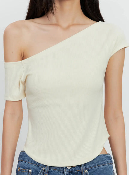 asymmetric-ribbed-short-sleeve-il528