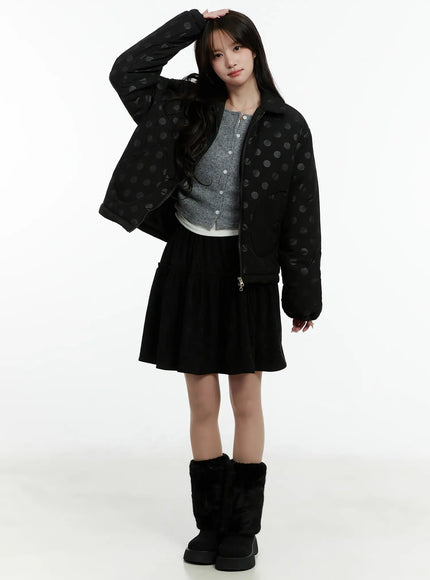Polka Dot Bomber Jacket CD514