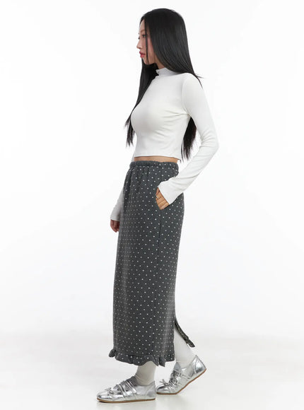 polka-dot-frill-maxi-skirt-cd529