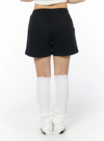 lace-side-stripe-athletic-shorts-cd805