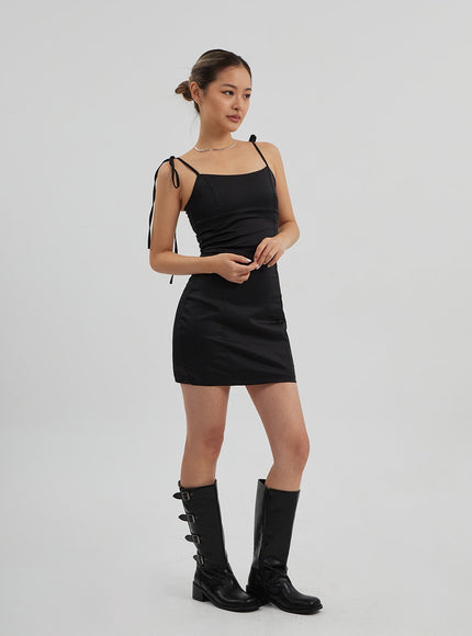 Satin Mini Dress CF313