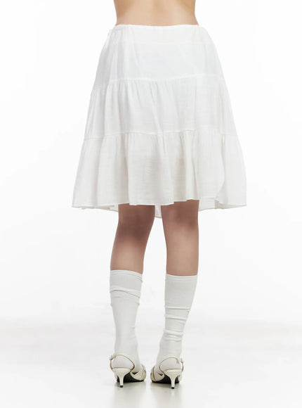 Tiered Midi Skirt CM512