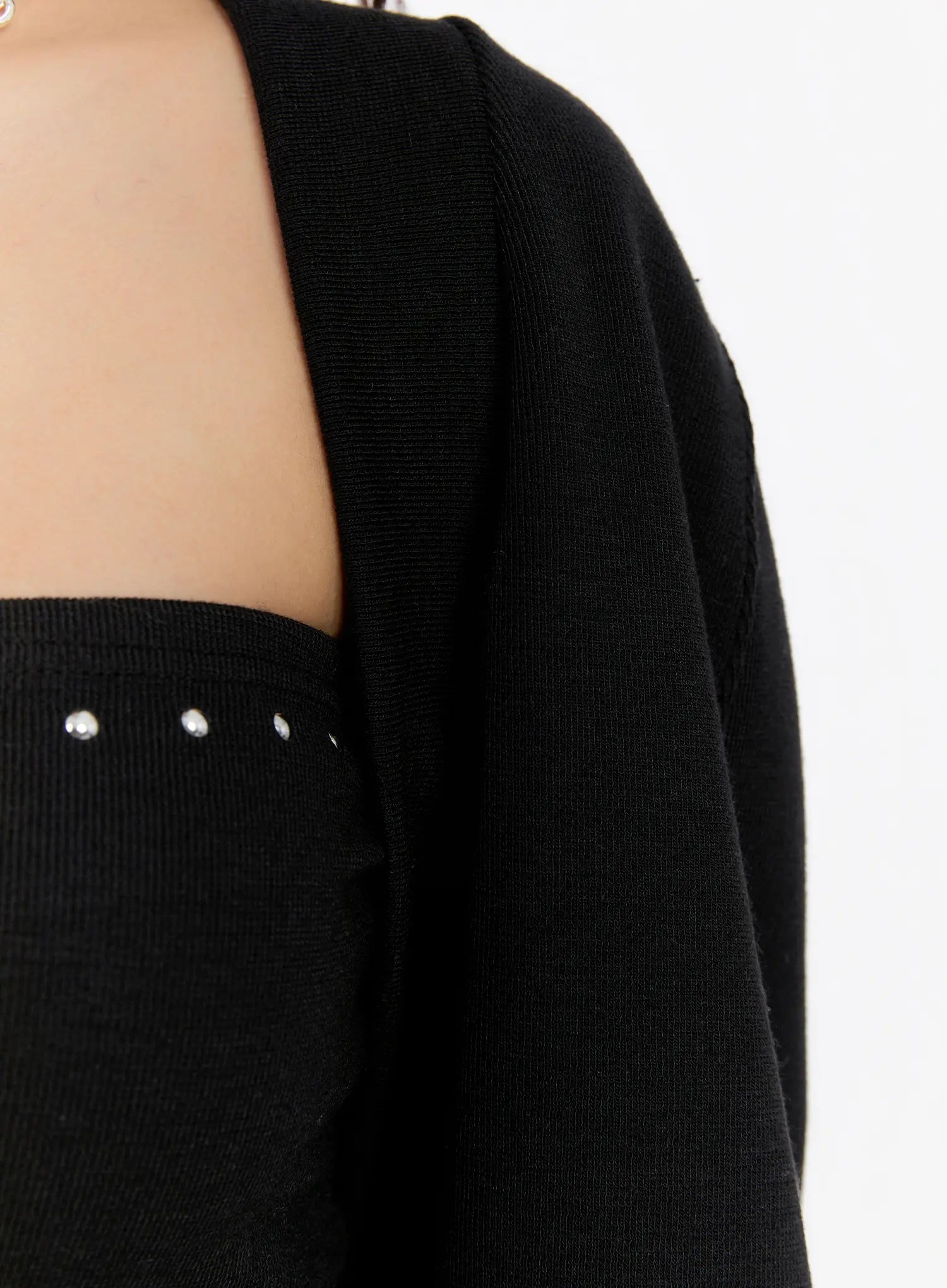 Basic Knit Bolero CN527