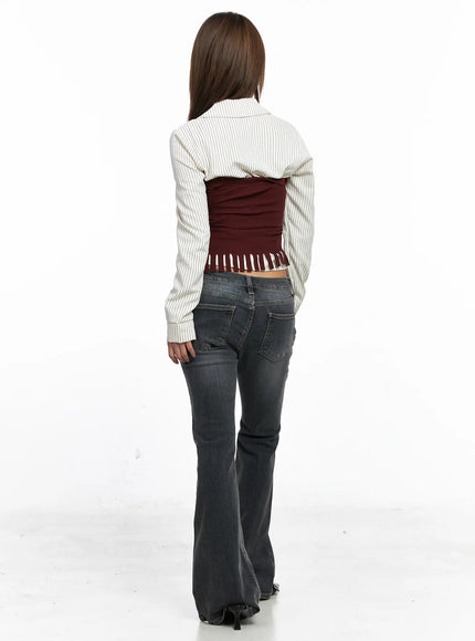 ruched-fringe-tube-top-co513