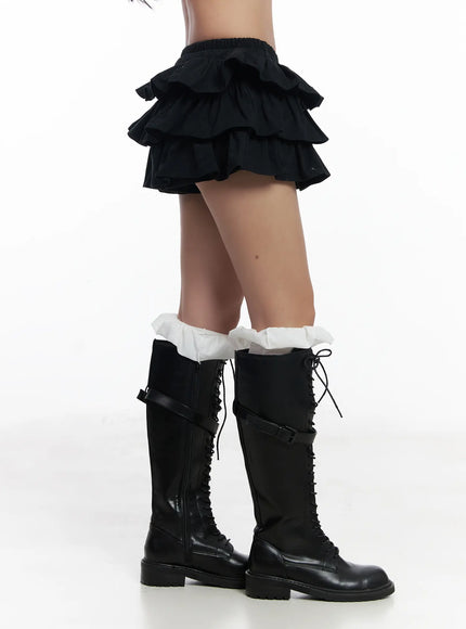 fleeced-ruffle-mini-skort-cj514