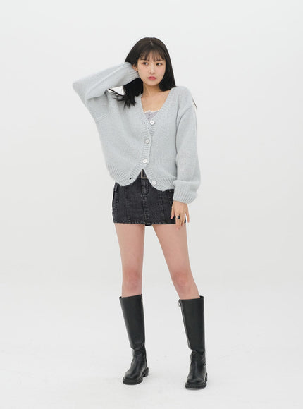 Denim Mini Skirt J21