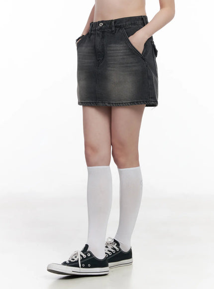 washed-black-denim-mini-skirt-ca510