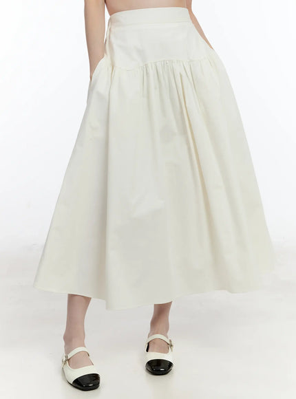 shirred-long-skirt-id510