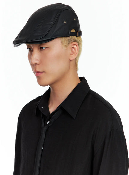 mens-faux-leather-newsboy-cap-il514