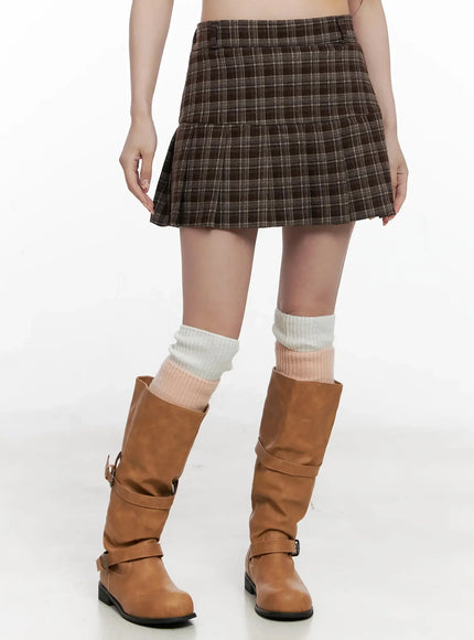 trendy-plaid-pleated-skort-in514