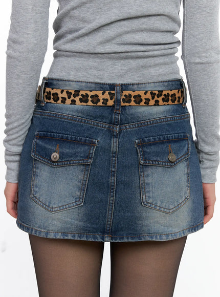 Leopard Print Belt CS510
