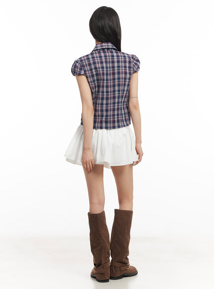 pleated-mini-skort-with-ribbon-shirring-ca523