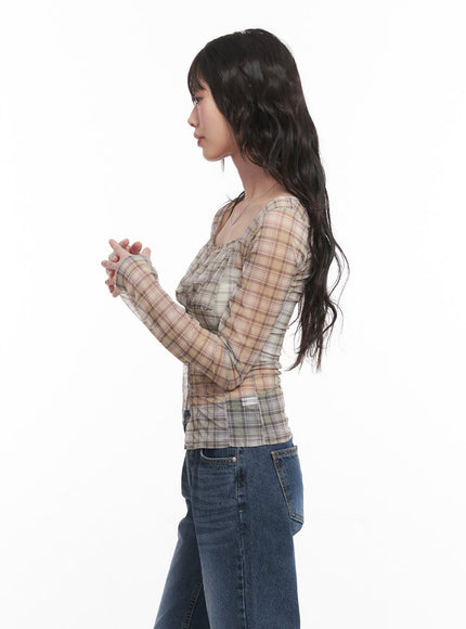 sheer-checkered-square-neck-crop-top-cm520