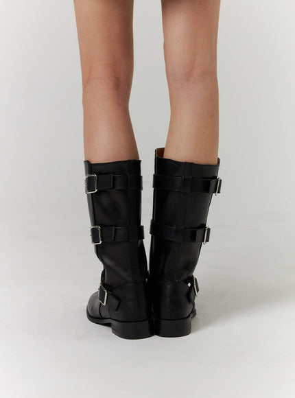 faux-leather-belted-boots-cd312