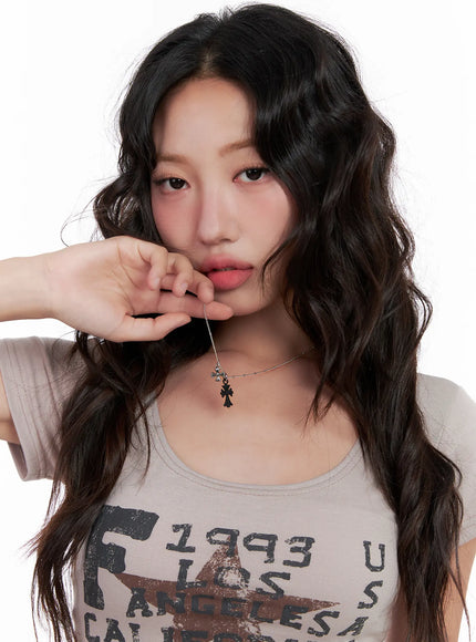 double-cross-pendant-necklace-cl522