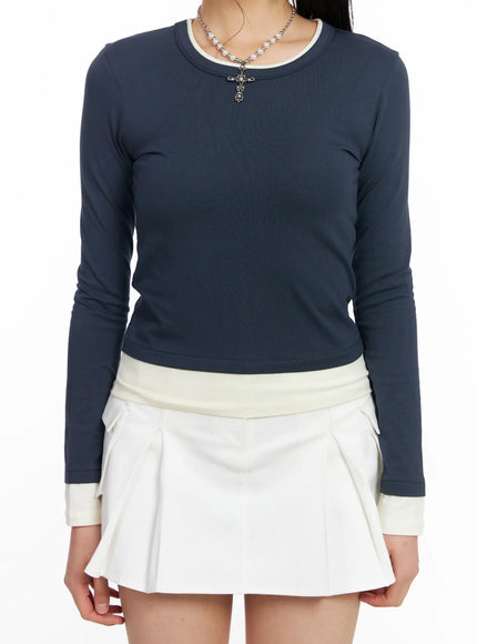 slim-fit-two-tone-long-sleeve-top-cf506-1