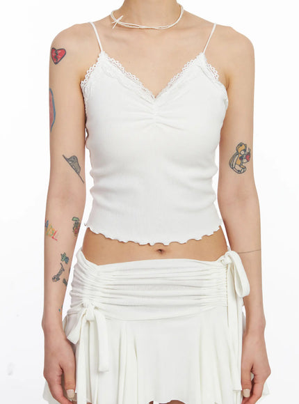 laced-v-neck-cami-top-cj522