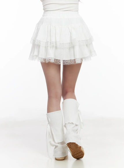 layered-lace-ruffle-mini-skirt-cm531