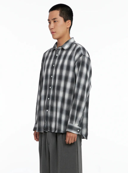 mens-checkered-button-up-shirt-is502