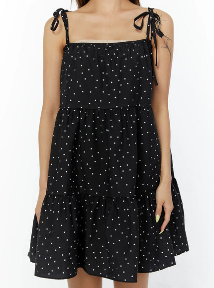 polka-dot-ruffle-mini-dress-cy521