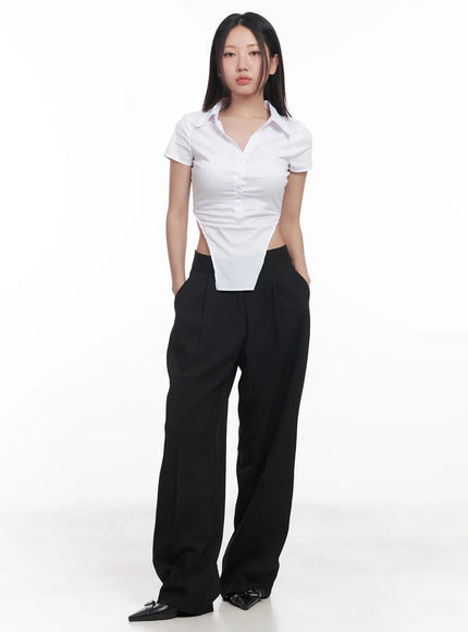 buttoned-collar-short-sleeve-shirt-cu517