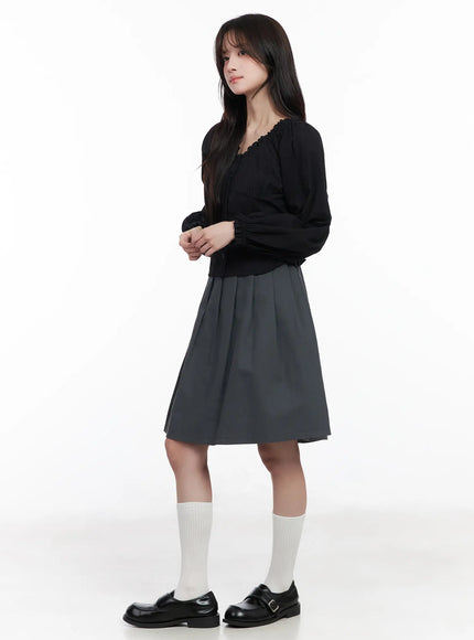 puff-sleeve-button-up-blouse-cm531