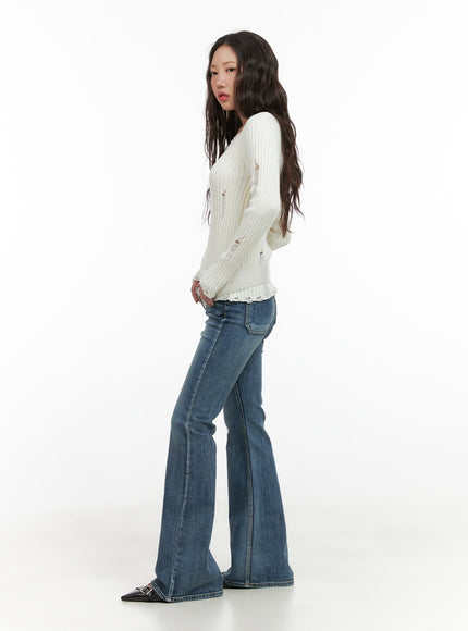 lila-slim-bootcut-jeans-cg422
