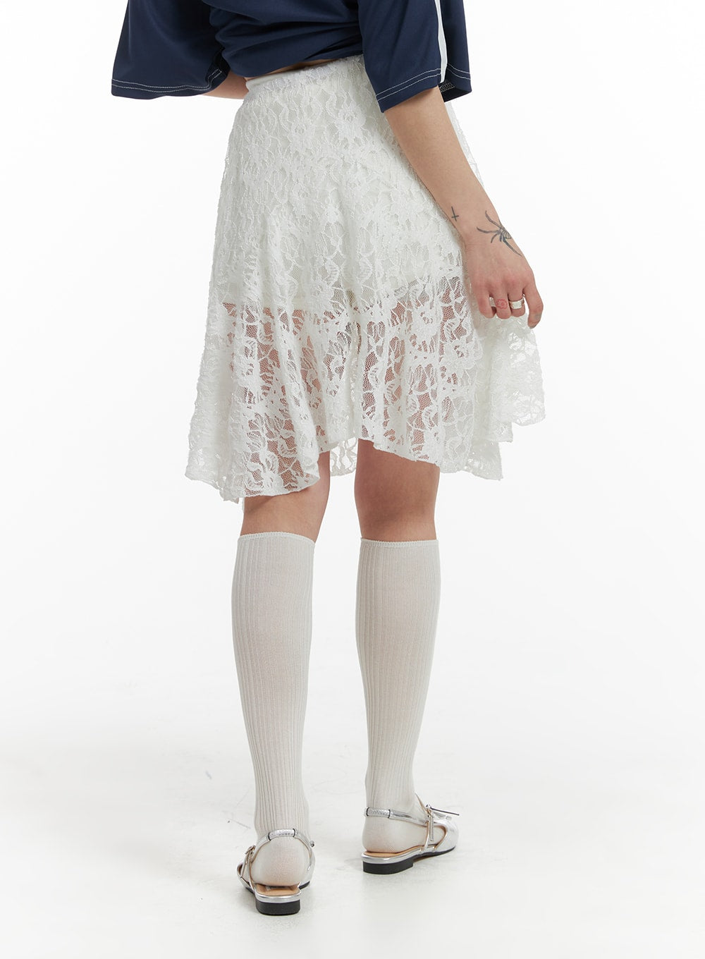 lace-flare-midi-skirt-if423