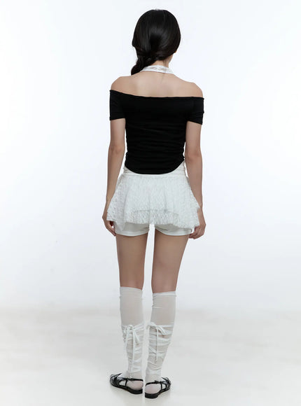 lace-ruffled-mini-skort-cu527