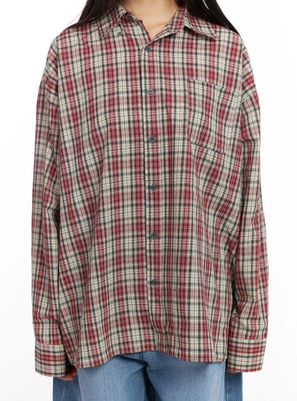 oversized-plaid-long-sleeve-shirt-cf506-1