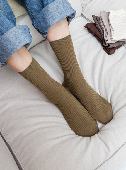 calla-socks-ia521 / Dark green