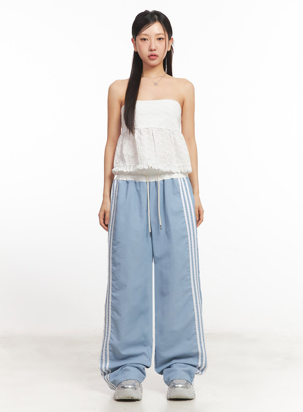 lace-trim-frilly-tube-top-ia525