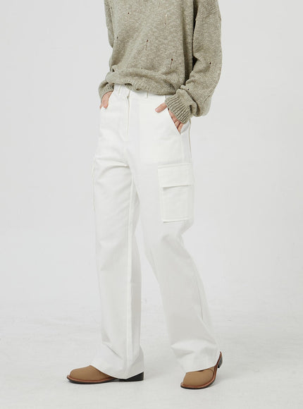 Cargo Cotton Pants OM302