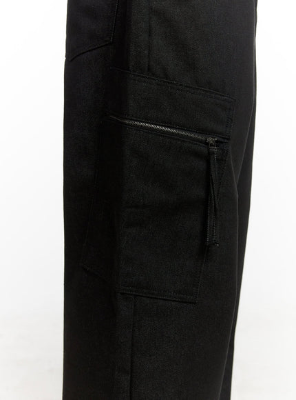 mens-cargo-denim-jeans-black-ig409